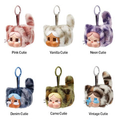 Pop Mart x CRYBABY: Wild But Cutie Series Plush Keychain Blind Box (1pc) Simple Pop Mart