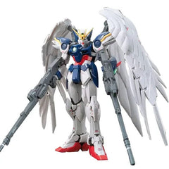 BANDAI Hobby RG #17 XXXG-00W0 Wing Gundam Zero EW 1/144 Scale 5" Model Kit Simple Gundam