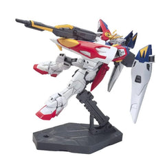 BANDAI Spirits Hobby HGAC #174 XXXG-00W0 Wing Gundam Zero 1/144 Scale 5" Model Kit Simple Gundam