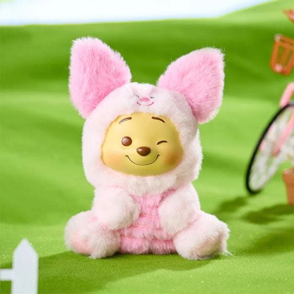 MINISO x Disney: Winnie The Pooh "Naughty Team" Series Plush Keychain Blind Box (1pc) Simple MINISO