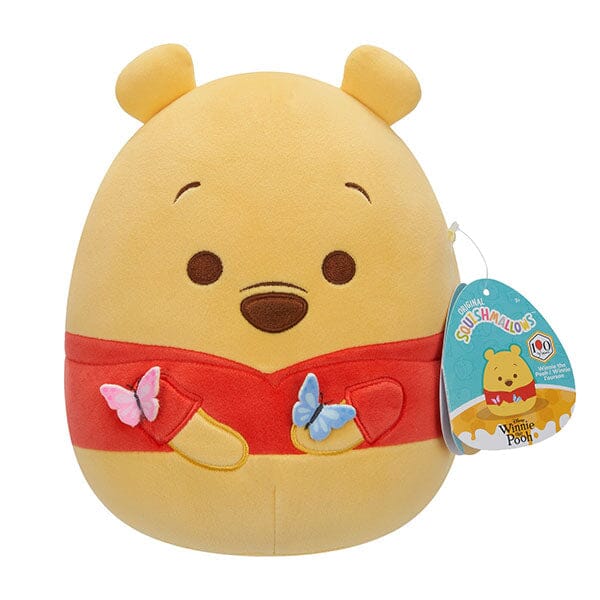 Squishmallows 8" Winnie The Pooh 100th Anniversary Winnie The Pooh Plush Toy Simple Squishmallows