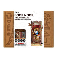 Rolife Book Nook & Wonderland LED Fall Into Wonder DIY Kit (300pc) Simple Rolife