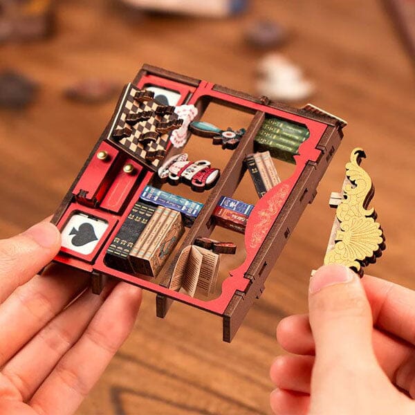 Rolife Book Nook & Wonderland LED Fall Into Wonder DIY Kit (300pc) Simple Rolife