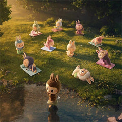 Pop Mart x THE MONSTERS: Lazy Yoga Series Figurine Blind Box (1pc) Simple Pop Mart