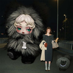 Pop Mart x Skullpanda: You Found Me! Series Plush Keychain Blind Box (1pc) Simple Pop Mart