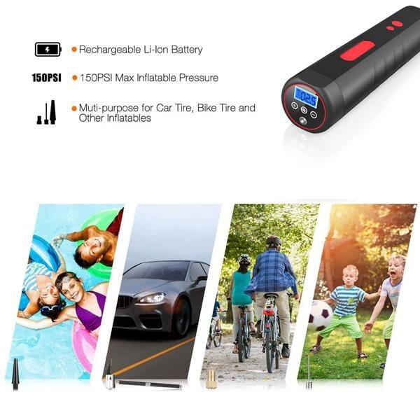 AccelAIR Cordless Portable Tire Inflator | As Seen on Instagram Simple Showcase