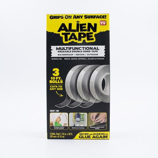 Alien Tape | 3 Rolls, 10ft each Simple Showcase