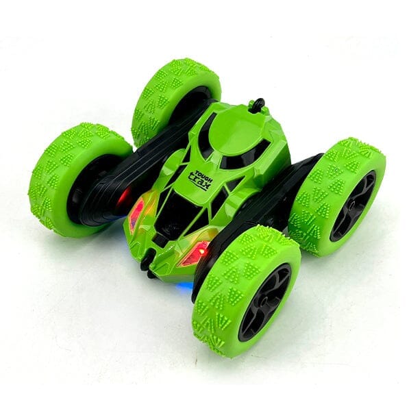 Tough Trax Whizzer | 4WD Remote Control Stunt Car w/ Headlights! Simple Showcase