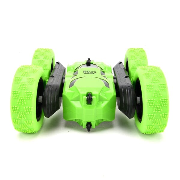 Tough Trax Whizzer | 4WD Remote Control Stunt Car w/ Headlights! Simple Showcase