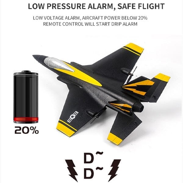 TopWinger: Remote Controlled F53 Fighter Jet Simple Showcase