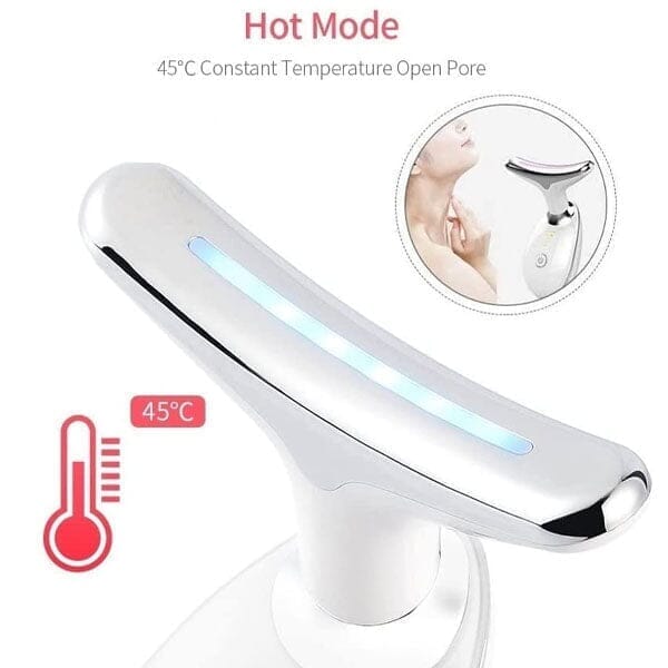 DermaRejuv LED Micro-Current Dolphin Facial Massager Simple Showcase