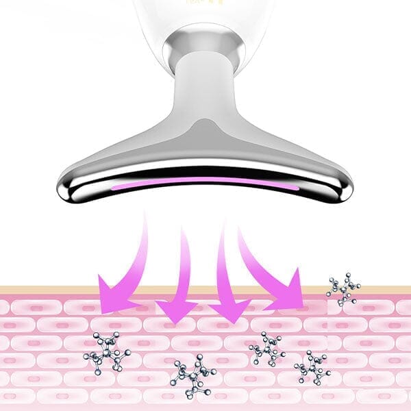 DermaRejuv LED Micro-Current Dolphin Facial Massager Simple Showcase