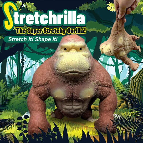 Stretchrilla: The Super Stretchy Gorilla | As Seen On Social! Simple Showcase
