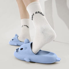 Shark Shhhandals | Unisex Anti-Slip Pool Slides | Pre-Order Preorder Showcase