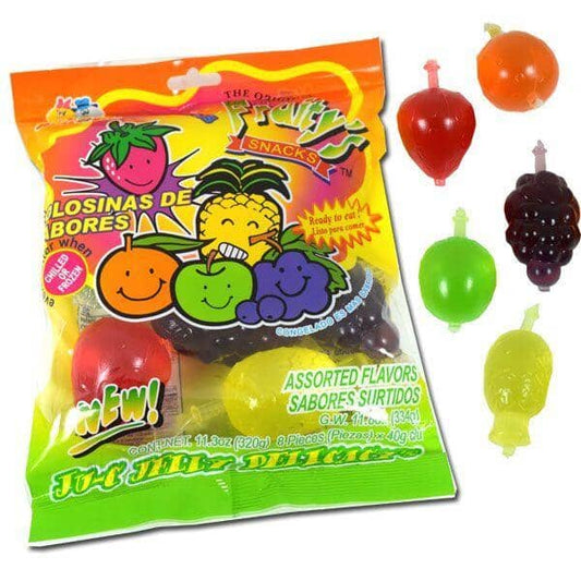 Fruity's JU-C Jelly Bites | Bite-Size Fruit Candies | As Seen On TikTok Simple Showcase 9-pack JU-C Jelly