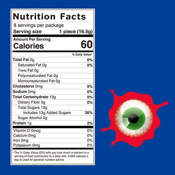 GummiYums! EyeBallz & SportBallz (8pc) | Marshmallow Candy W/ Sour Fruity Centre | Ships Nov Preorder Showcase