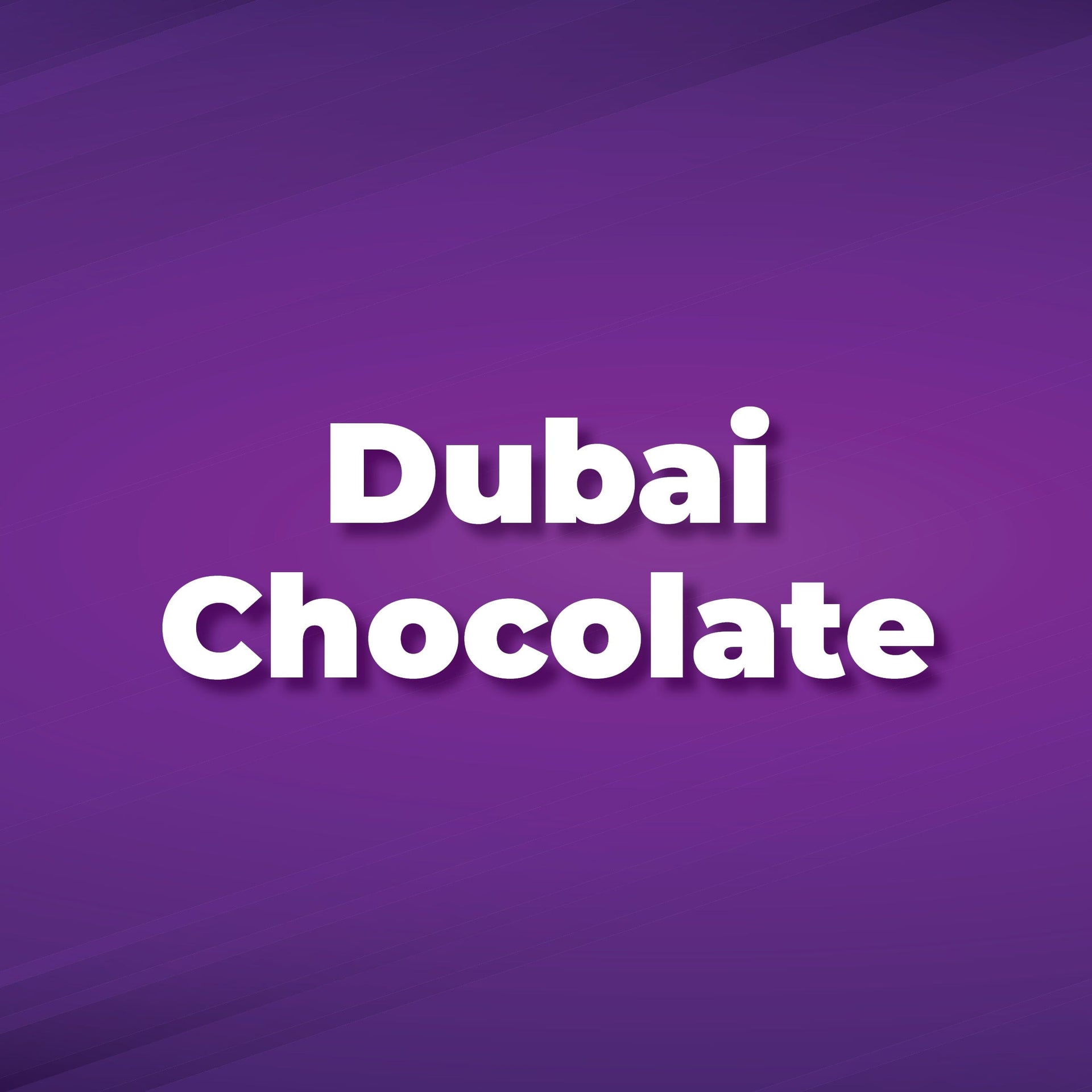 All Dubai Chocolate