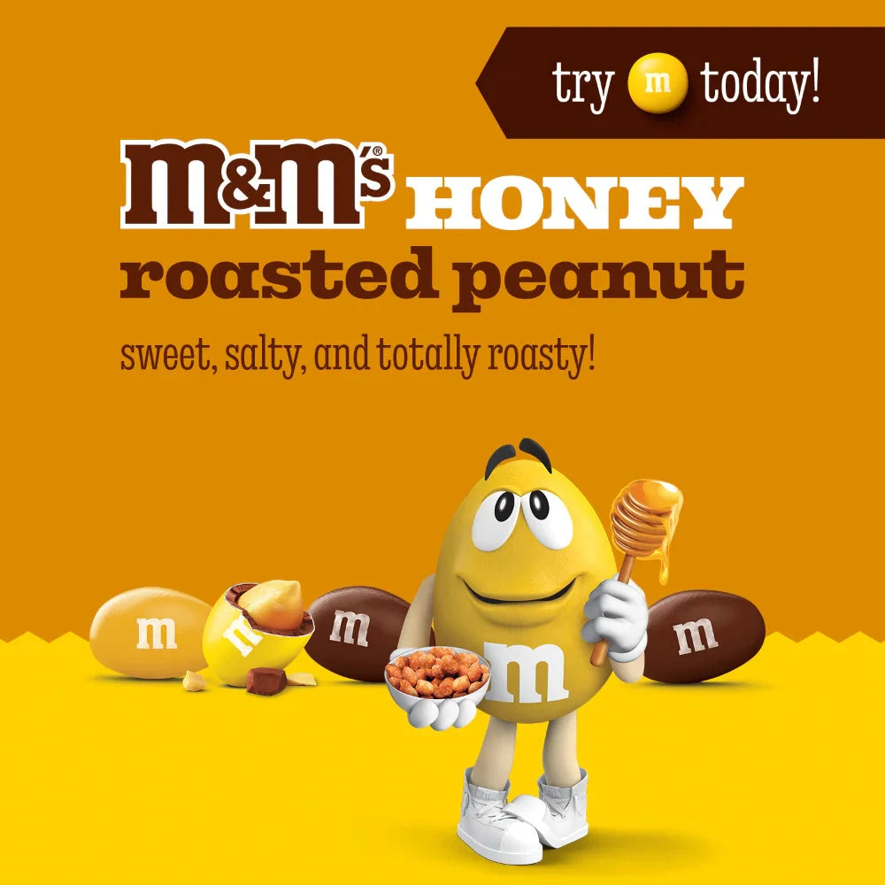 M&M'S Honey Roasted Peanut Chocolate Candy Pack – Showcase