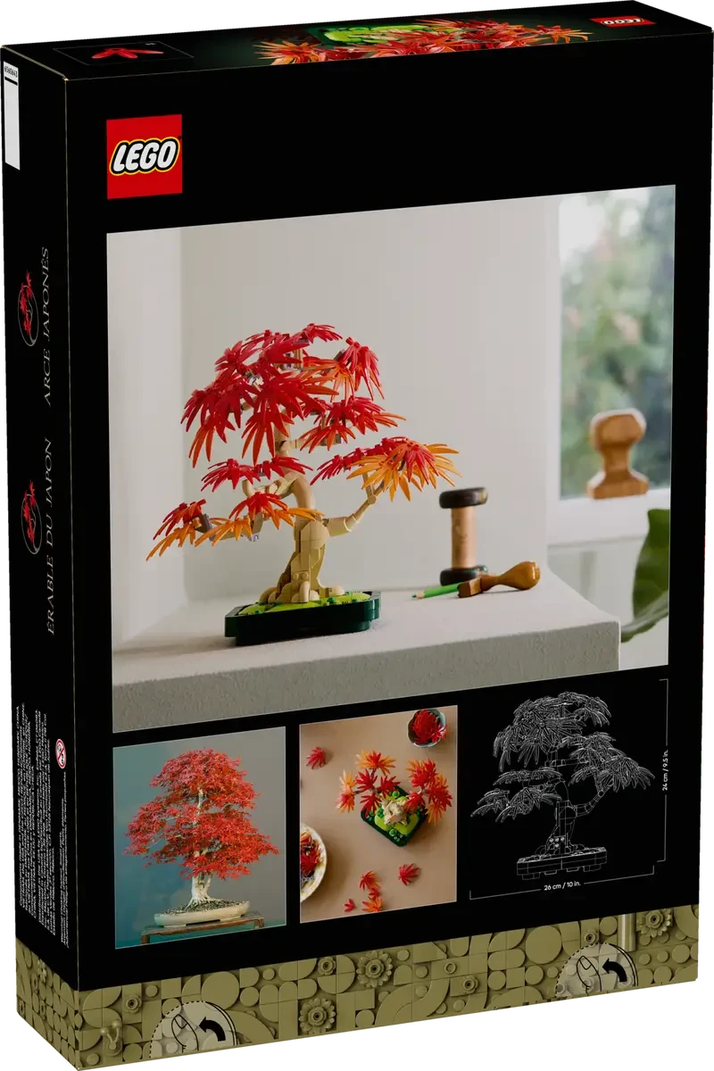 LEGO® Japanese Red Maple Bonsai Tree Showcase 