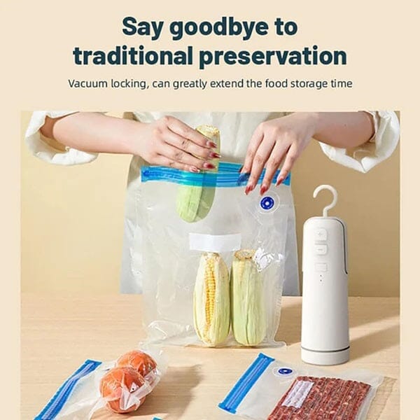 ProKitchen Sealtastic - 4-in-1 Food Vacuum Sealer with built-in heat sealer Simple magazineracksdirect 