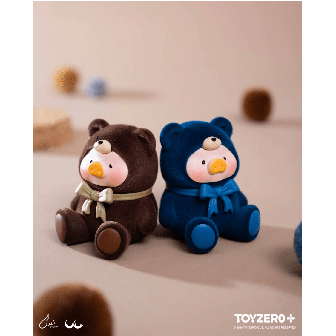 ToyZeroPlus x Lulu The Piggy Teddy Mini Series Blind Bag (1pc) Simple TOYZEROPLUS 