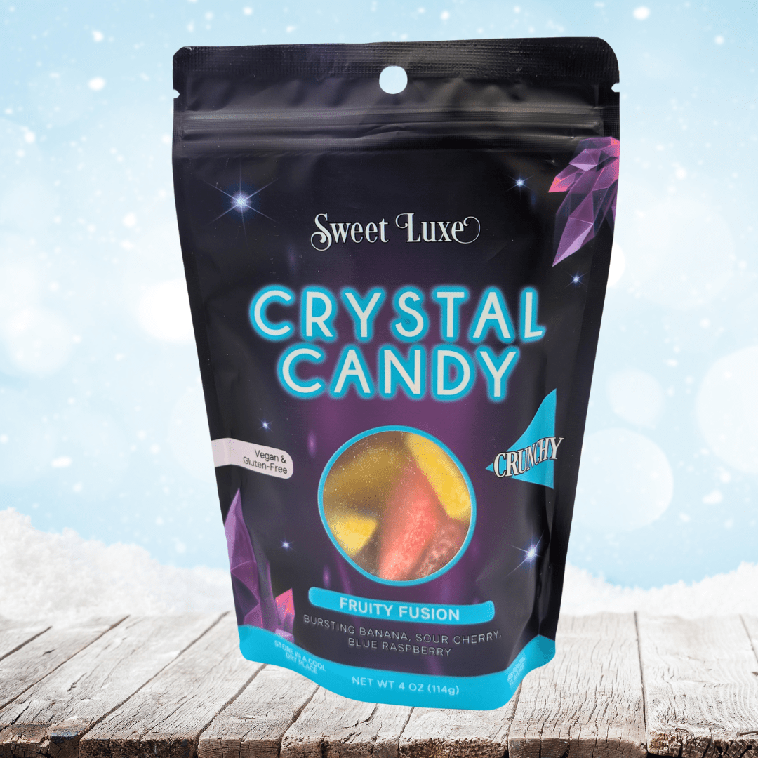 Sweet Luxe™ NEW Extra Crunchy Crystal Candy - Fruity Fusion Flavor Mix Simple Sweet Luxe™ 