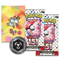 Pokémon TCG: Scarlet & Violet 151 Collectible Mini Tin (Style Ships Assorted) Simple Pokémon 