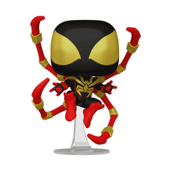 Funko Pop! Marvel: Spider-Man - Miles Morales Iron Spider with Chase (Styles May Vary) Simple Funko 