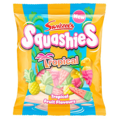 Swizzels Squashies Tropical Fruit Flavours - 100g Imported From England Simple Squashies 