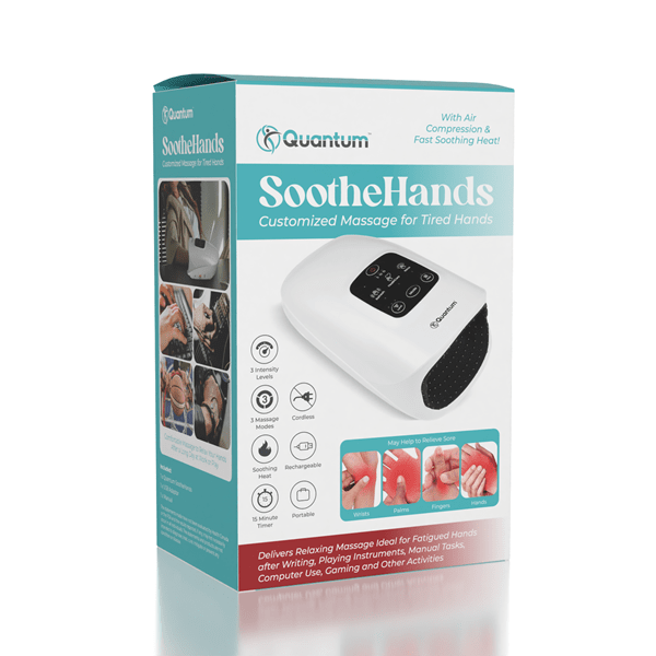 Quantum Soothehands - Hand Massager Simple magazineracksdirect 