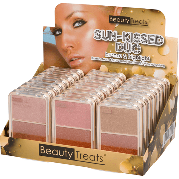 Beauty Treats® Sun Kissed Duo - Bronze & Highlight (Ships Asst.) Simple magazineracksdirect 