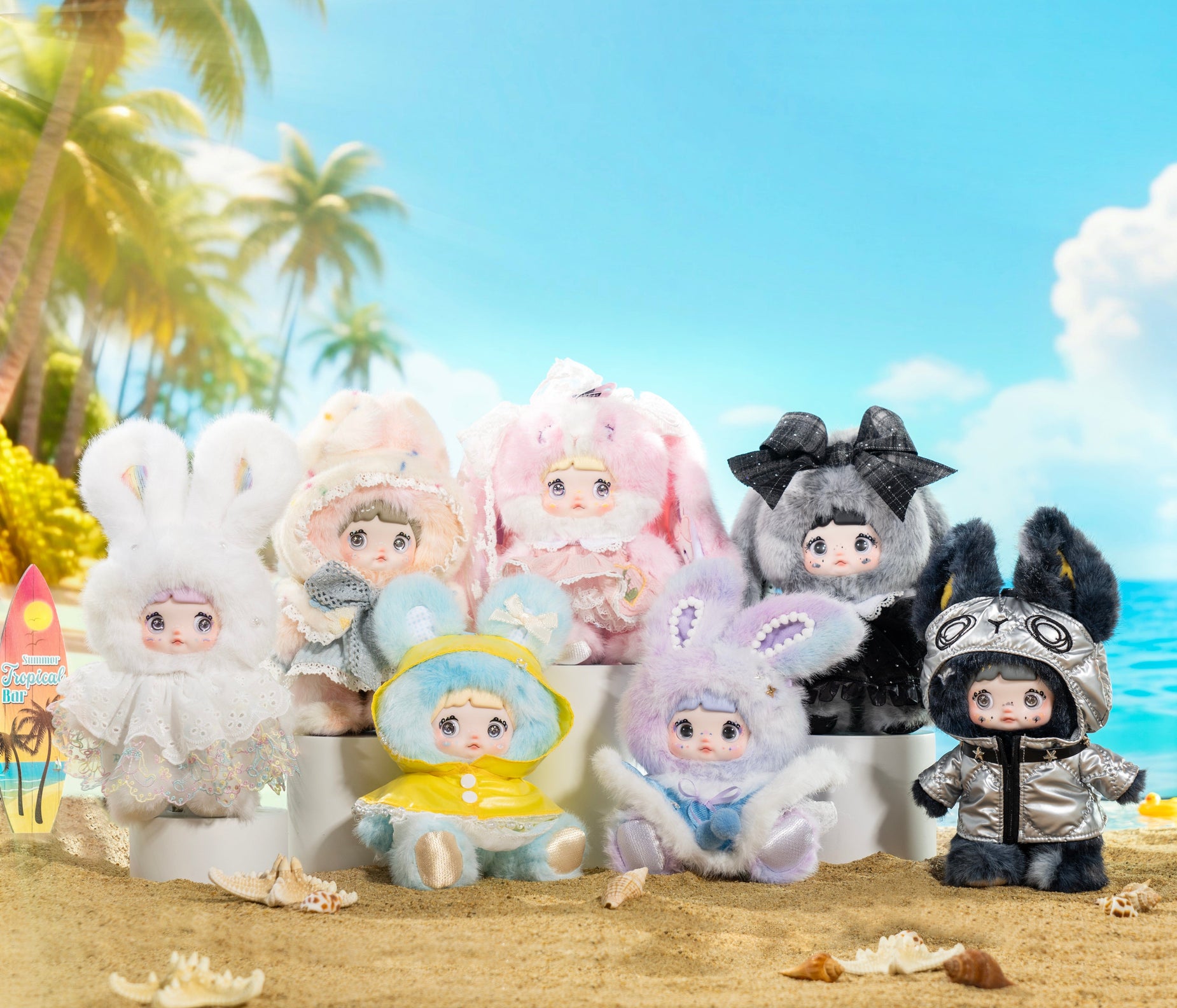 All Nommi Plush Dolls – Showcase