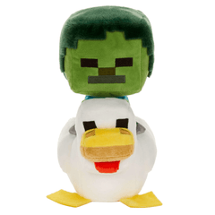 Minecraft: Zombie Chicken Jockey 8" Plush Toy Simple Minecraft 