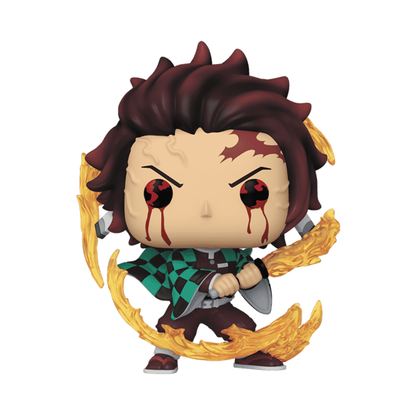 Funko Pop! Anime: Demon Slayer - Tanjiro Kamado (Sun Breathing) Simple Funko 