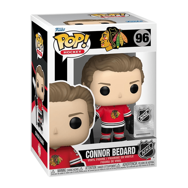 Funko Pop! NHL: Blackhawks - Connor Bedard Vinyl Figure Simple Funko 