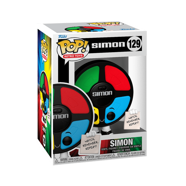 Funko POP - Simon Retro Toys Chance of Chase Figure Simple Showcase 