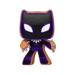 Funko Pop! Marvel: Holiday - Gingerbread Black Panther Simple Funko 