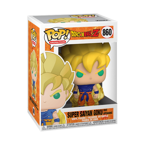 Funko Pop! Super Saiyan Goku Glows in the Dark (Exclusive) Simple magazineracksdirect 