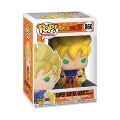 Funko Pop! Super Saiyan Goku Glows in the Dark (Exclusive) Simple Showcase 