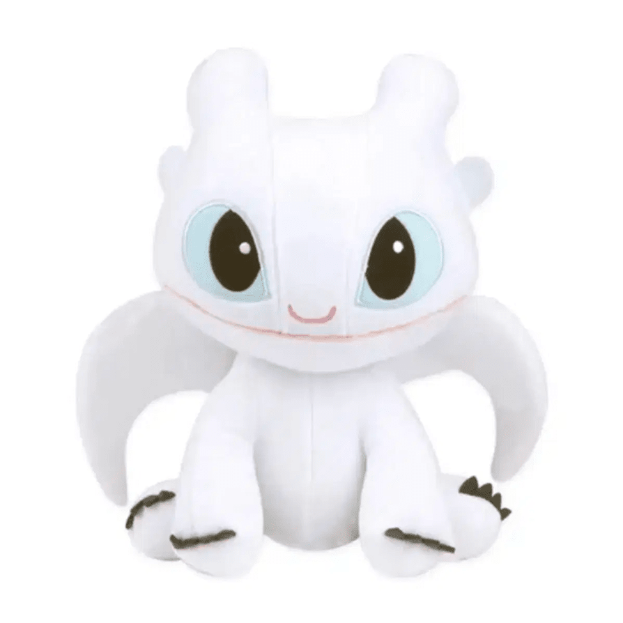 How to Train Your Dragon - Light Fury 10" Plush Toy Simple How to Train Your Dragon 