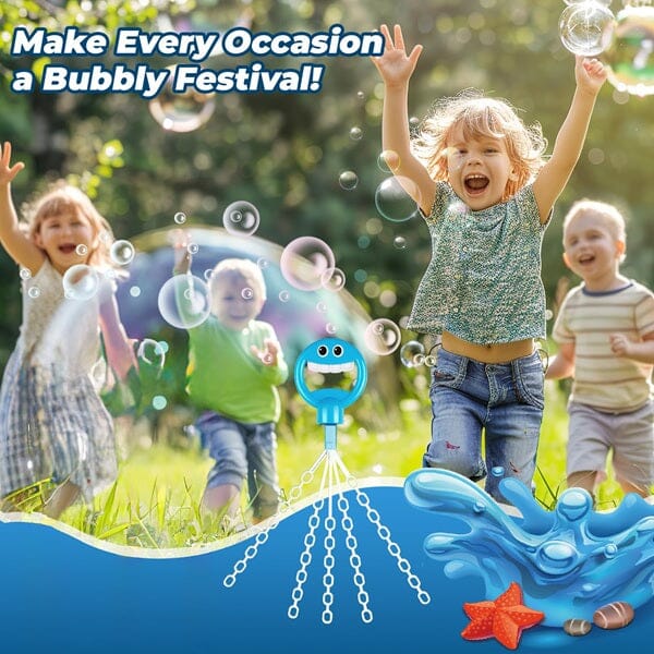 The Smiley Gubble - Smiling Face Bubble Wand Simple Exclusive 