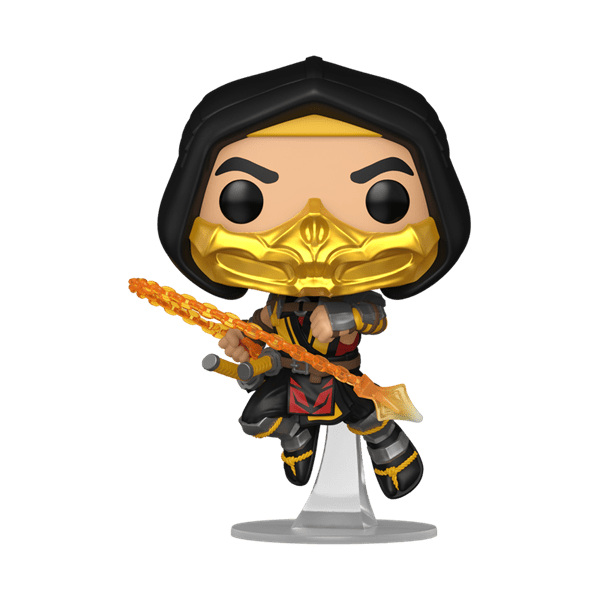 Funko Pop! Games: Mortal Kombat 11 Fatality – Scorpion Simple Funko 