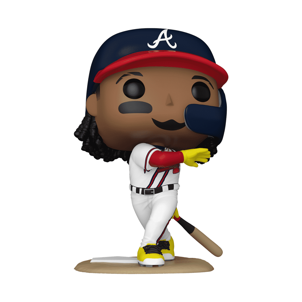 Funko Pop! MLB: Atlanta Braves – Ronald Acuña Jr. (Batting) Simple Funko 