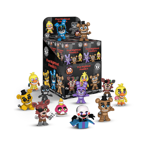 Funko Mystery Minis: Five Nights at Freddy's - 10th Anniversary (1 Pc) Simple Funko 