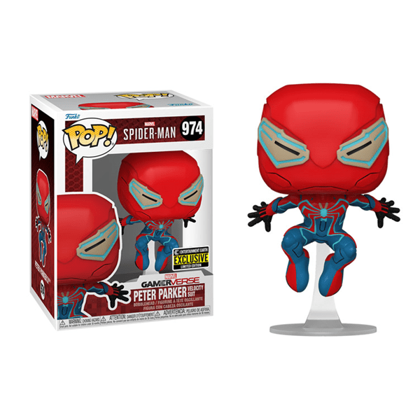 Funko POP! Games: Spider-Man 2 - Peter Parker in Velocity Suit Simple magazineracksdirect 