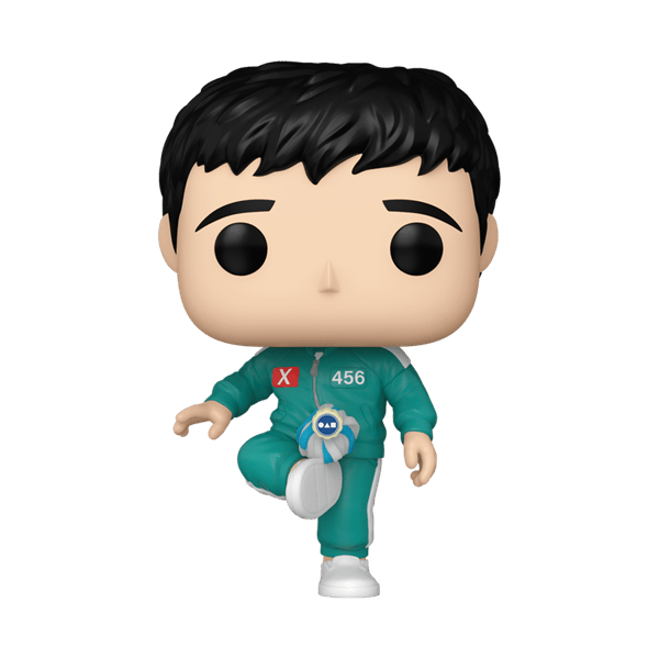 Funko Pop! TV: Squid Game - Player 456: Seong Gi-Hun (Kicking Jegi) Simple Funko 