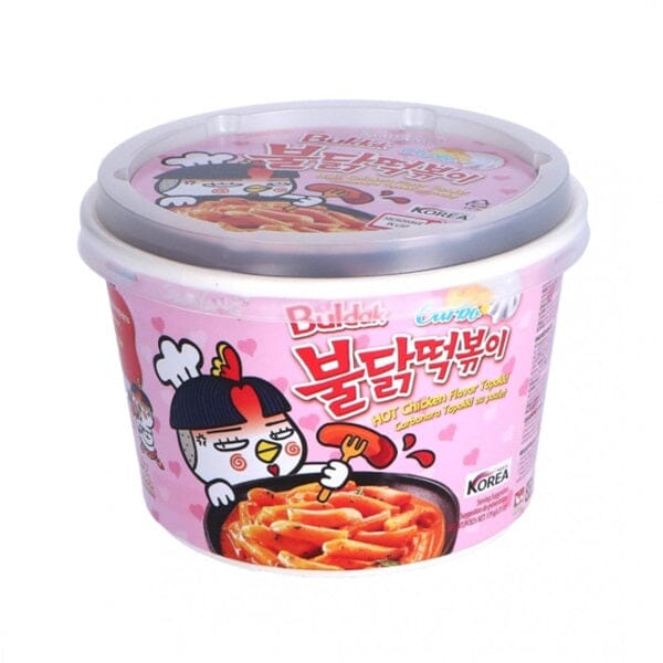 Samyang Buldak Hot Chicken Carbonara Topokki Bowl (179g)