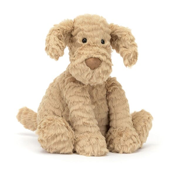 Jellycat: Fuddlewuddle Puppy Stuffed Animal - Medium Simple Jellycat 