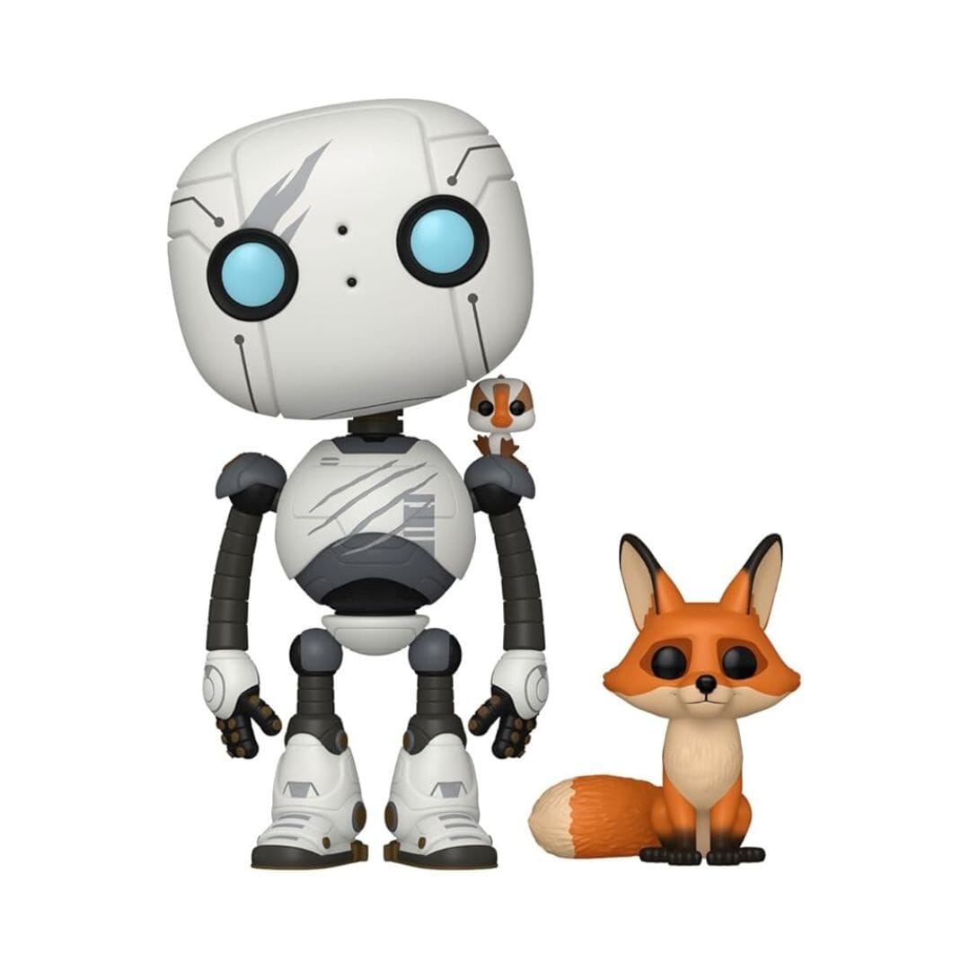 Funko POP & Buddy! Wild Robot: Roz with Brightbill & Fink Simple Funko 