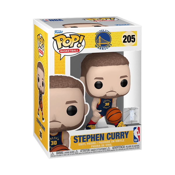 Funko Pop! NBA: Warriors - Stephen Curry (City Edition Uniform 24) Simple Funko 